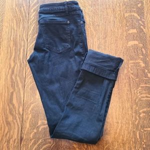 YOGA JEANS Size 28 Black